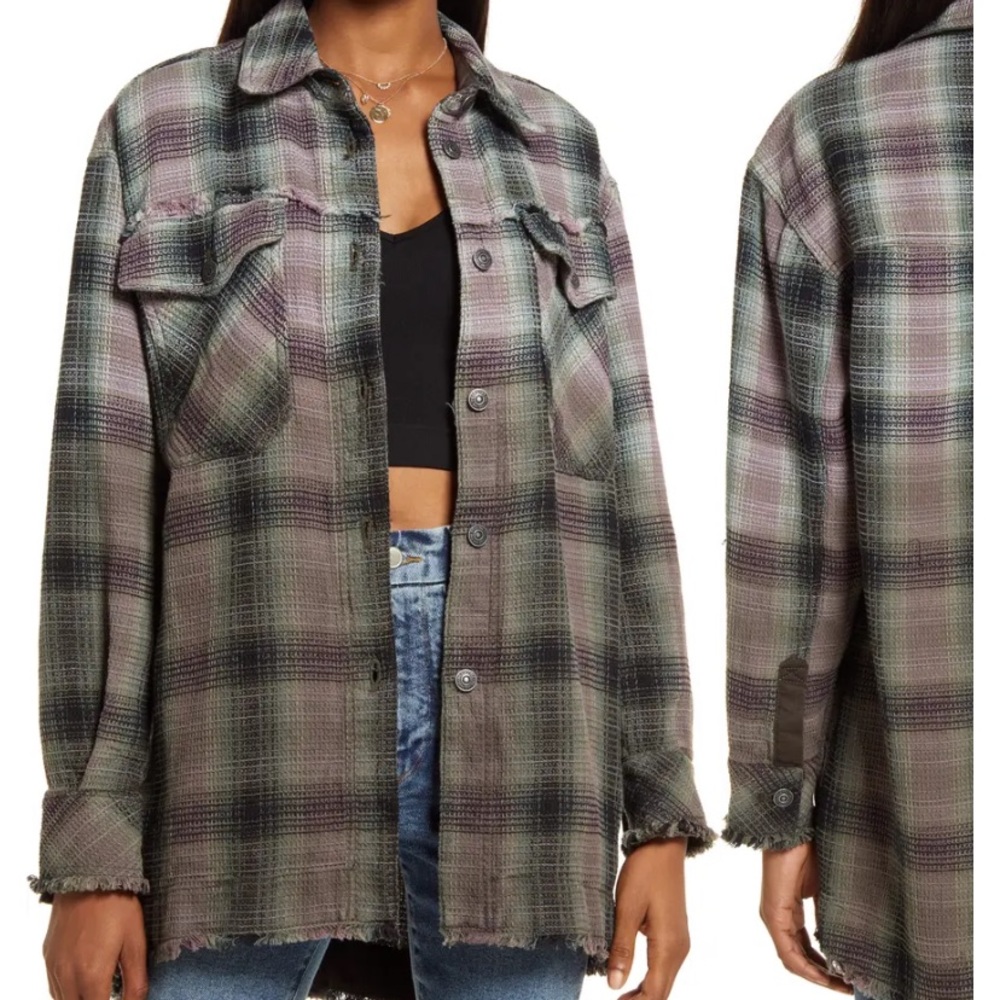 Free people - Anneli Shirt Plaid Jacket- sold out shacket